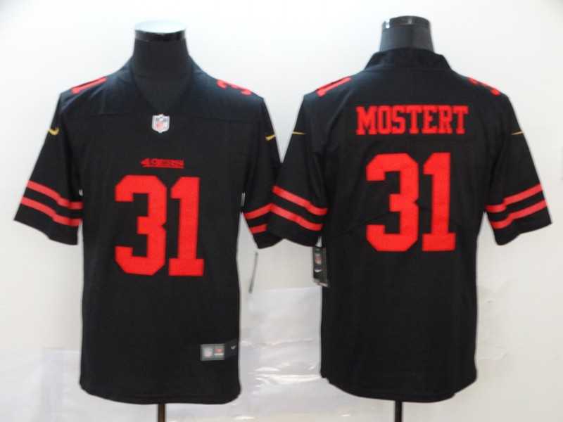 Nike 49ers 31 Raheem Mostert Black Vapor Untouchable Limited Jersey,We sell and wholesale Nike 49ers 31 Raheem Mostert Black Vapor Untouchable Limited Jersey on line form chian!